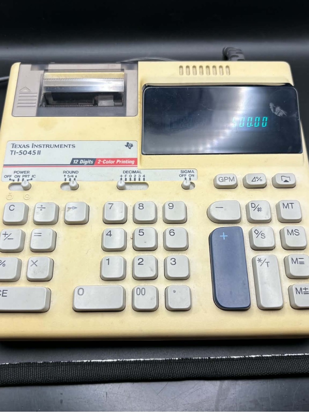 Texas Instrument model TI-5045 II Adding machine